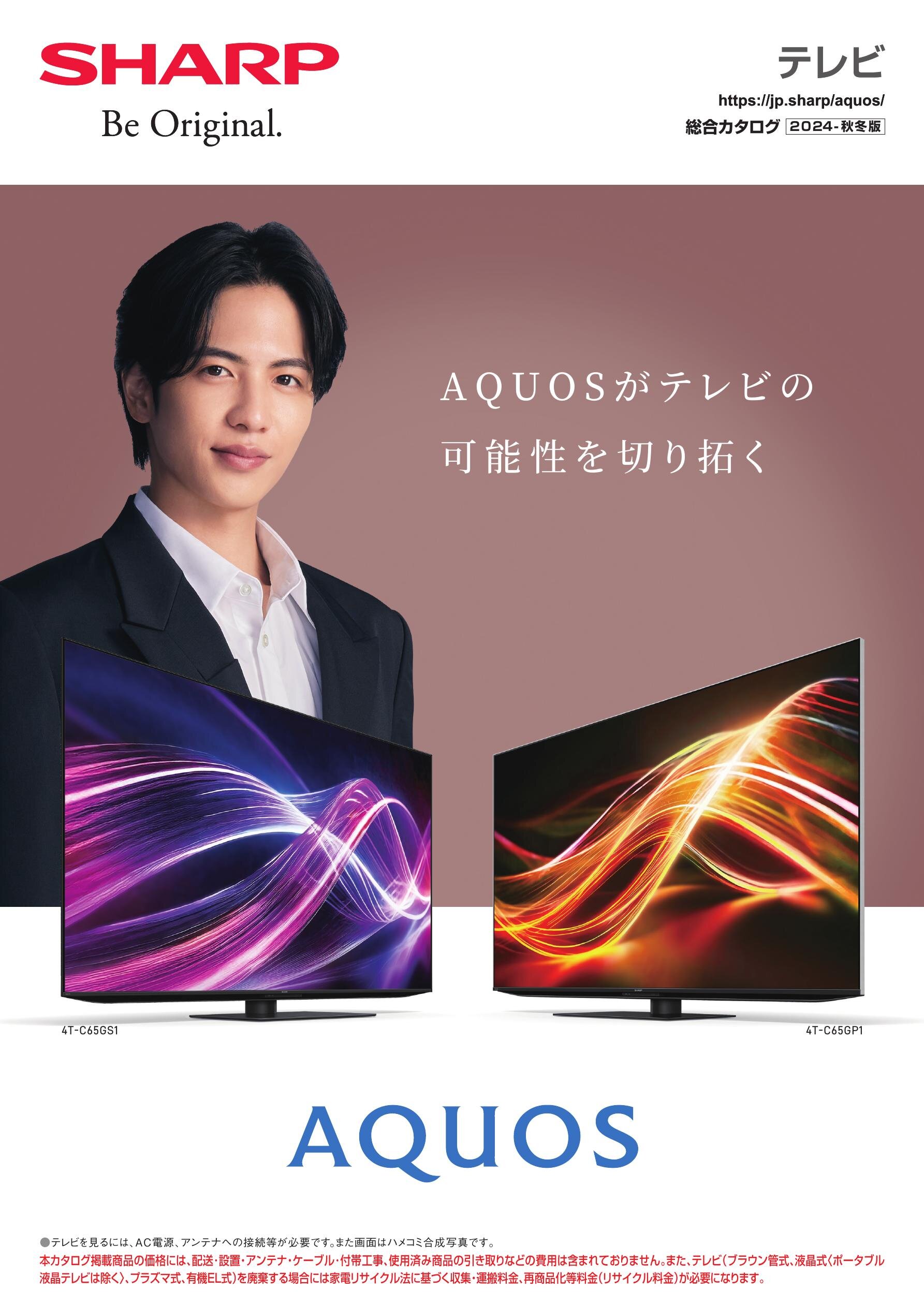 テレビカタログ テレビ 総合（2024-秋冬版） | カタログ：シャープ